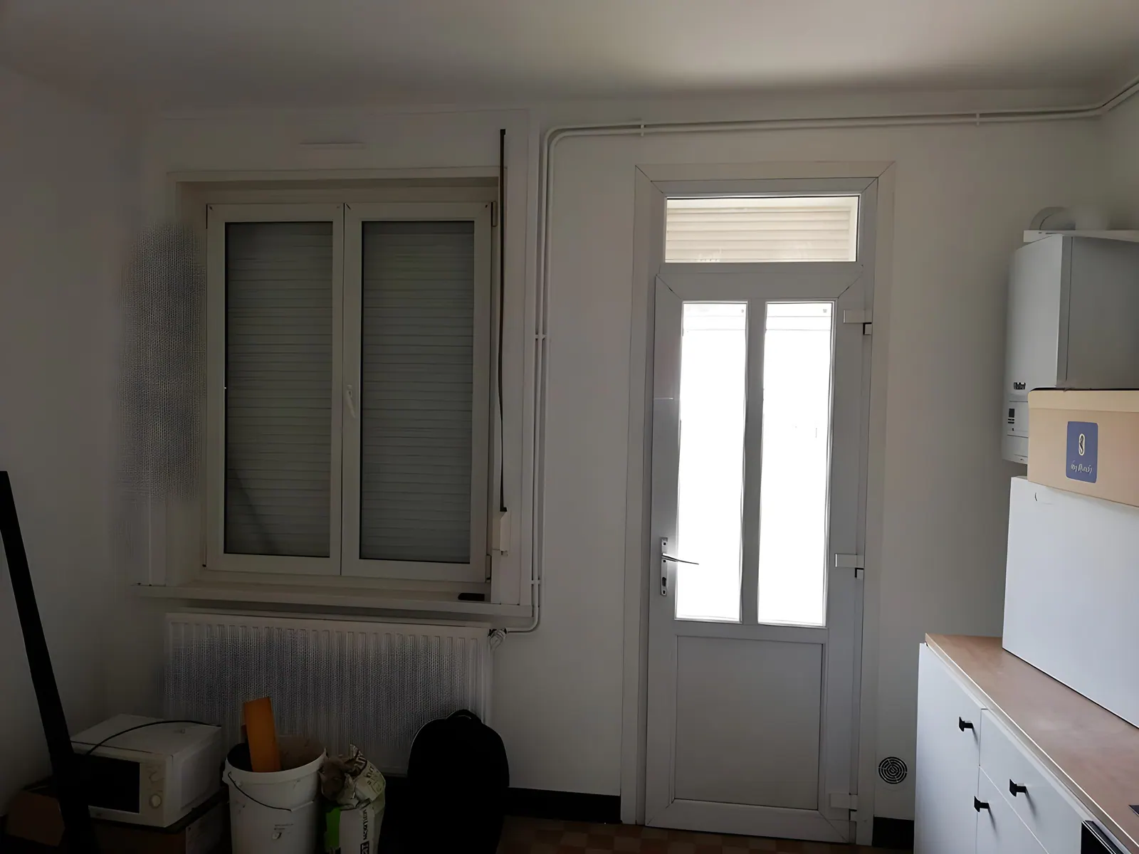 Avant / après d'un aménagement intérieur près de Boulogne-sur-Mer (3)