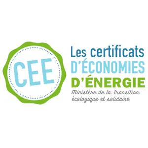 Logo CEE certificats d'économies d'énergie Ministère Transition écologique pour rénovation à Boulogne-sur-Mer