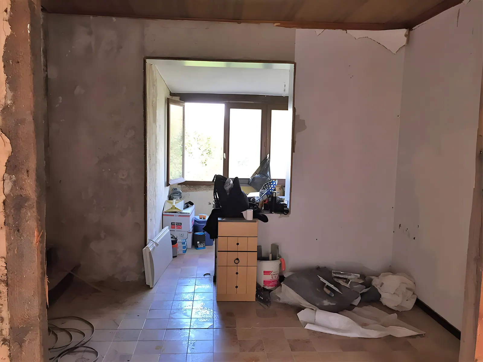 Chantier d'aménagement intérieur AFS près de Boulogne-sur-Mer (5)